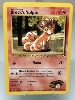 Pokemon TCG - Vintage Gym Heroes Regular Bulk Pokemon Cards - 8 Cards - Image 5