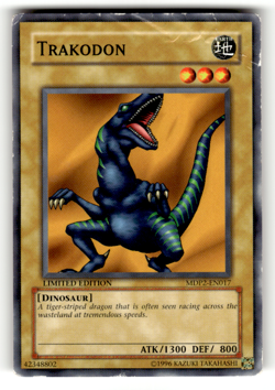 Trakodon MDP2-EN017 Limited Common McDonald's Promo Series 2 - Image 1