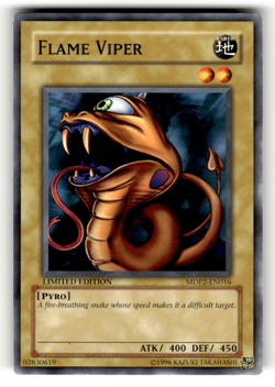 Flame Viper MDP2-EN016 Limited Common McDonald's Promo Series 2 - Image 1