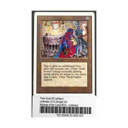 WOTC MtG Unlimited Time Vault (R) EX - Image 1