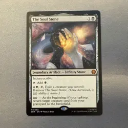 The Soul Stone MINT 0066 Marvel's Spider-Man SPM MTG Mythic Unplayed Infinity - Image 1