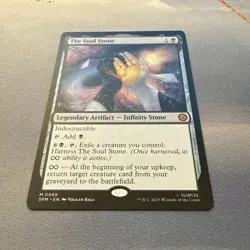 The Soul Stone MINT 0066 Marvel's Spider-Man SPM MTG Mythic Unplayed Infinity - Image 2