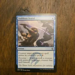 Stubborn Denial - Khans of Tarkir - NM/LP - MTG Single - Image 1