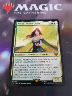 Mtg. Arwen, Mortal Queen. Lord of the Rings. Pack Fresh - Image 1