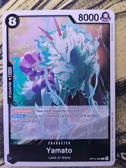 Yamato (096) OP16-096 Rare The Time of Battle One Piece Foil Near Mint - Image 1