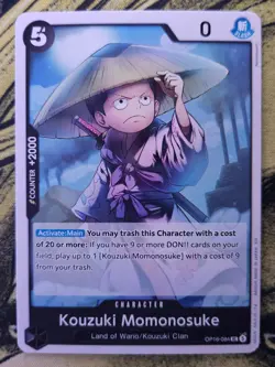 Kouzuki Momonosuke (084) OP16-084 Uncommon The Time of Battle One Piece NM - Image 1