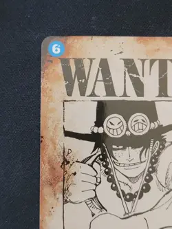 One Piece Portgas D Ace OP13-119 SP WANTED POSTER English Carrying On His Will - Image 3
