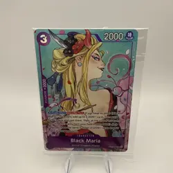 Black Maria OP08-074 Full Art - One Piece TCG Illustration Box Vol. 1 Foil Promo - Image 1
