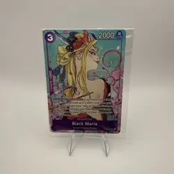 Black Maria OP08-074 Full Art - One Piece TCG Illustration Box Vol. 1 Foil Promo - Image 3