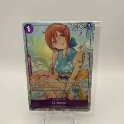 O-Nami OP05-062 Full Art One Piece Illustration Box Vol. 1 English Holo Sealed - Image 1