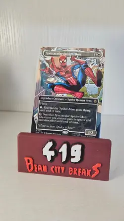 Spectacular Spider-Man Borderless - SPM 0014 - NM - MTG Magic - Image 1