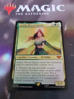 Mtg. Arwen, Mortal Queen. Foil. Lord of the Rings. Pack Fresh - Image 1