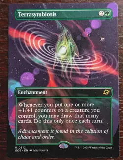 Terrasymbiosis (Borderless) #312 Edge of Eternities EOE MTG - Image 1