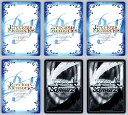 6x Hestia Lot DanMachi Weiss Schwarz Precious Memories Japanese Super Rare - Image 2