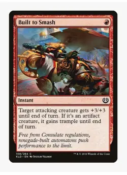 Built to Smash MTG KLD LP | Pauper EDH Prowess Affinity Pump Spell Combat Trick - Image 1