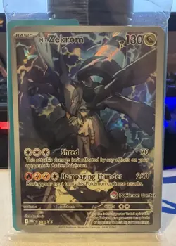 N's Zekrom MEP 031 Ascended Heroes PKC ETB Promo Pokemon Center Stamp SEALED - Image 1