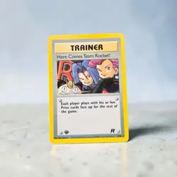 Pokemon Here Comes Team Rocket! 15/82 1st Edition Holo Team Rocket WOTC NM - Image 1