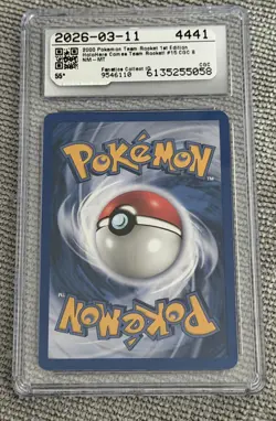 CGC 8.5 Here Comes Team Rocket! HOLO Team Rocket 1st Edition 15/82 Pokemon TCG - Image 2