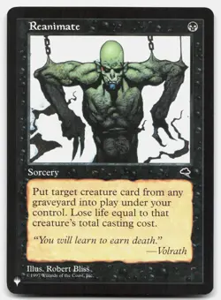 Reanimate - NM Near Mint - The List TMP Tempest - MTG Magic the Gathering - Image 1