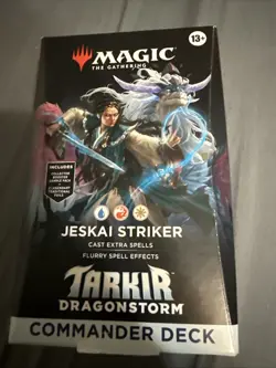 MTG Jeskai Striker Commander Deck *NEW SEALED* Tarkir Dragonstorm Combined Ship - Image 1