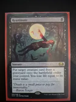 MTG Magic the Gathering Reanimate Commander Collection Black - Image 1