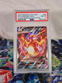 Charizard VMAX SWSH261 SWSH: Sword & Shield Promo Cards Holo PSA 8 - Image 1