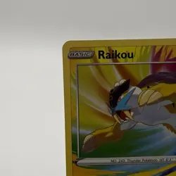 Raikou 050/185 Sword & Shield Vivid Voltage Rare Card NM Condition - Image 3
