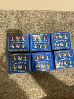 1999 Pokemon 23k Gold Plated Trading Card Burger King - Factory Sealed- Full Set - Image 4