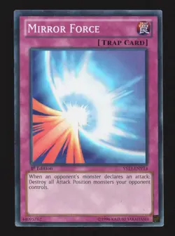 YuGiOh Mirror Force YS13-ENV14 1st Edition Super Rare NM-LP Card - Image 1