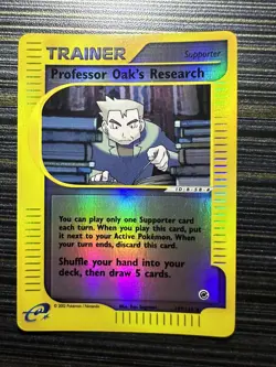 Professor Oak's Research 149/165 Reverse Holo Expedition Pokemon Card - Image 1