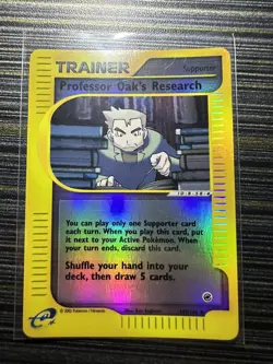 Professor Oak's Research 149/165 Reverse Holo Expedition Pokemon Card - Image 2