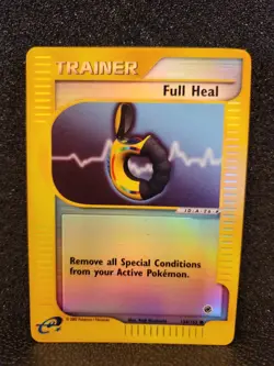 Pokemon Card - Full Heal Expedition Base Set 154/165 Reverse Holo Common - Image 1