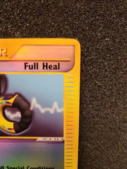 Pokemon Card - Full Heal Expedition Base Set 154/165 Reverse Holo Common - Image 3