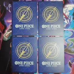 One Piece Card Gomu Gomu no Rain R Parallel OP02-068 Set of 4 Promo - Image 2