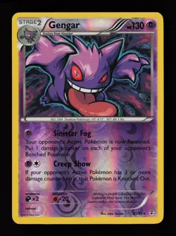 Gengar 35/83 Reverse Holo Rare Generations Pokemon Card - Image 1