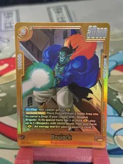 Boujack FB10-091 Rare Foil Battle Card Alternate Art - Dragon Ball Super TCG - Image 1