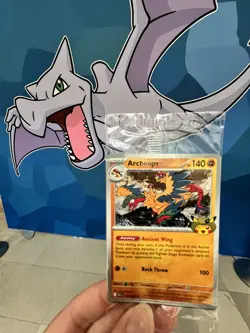 SEALED Pokemon x Chicago Field Museum Archeops Promo Card Pokemon Fossil - Image 3