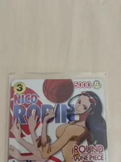 Nico Robin One Piece card game ROUND 1 Promo EB03-054 English NM/M - Image 2