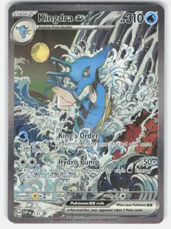 Kingdra ex 131 Pokemon SV: Scarlet & Violet Promo Cards Holofoil *MP* - Image 1
