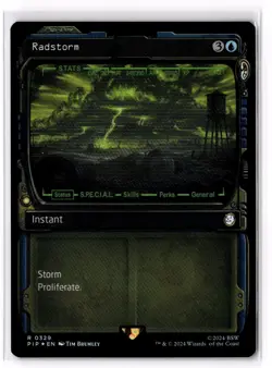 Radstorm (Showcase) 329 Universes Beyond: Fallout PIP Foil NM - Image 1