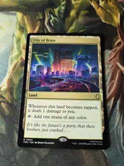 City of Brass 62 TMC Magic: The Gathering R NM - Image 2
