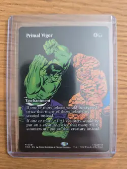 Magic: The Gathering Marvel Primal Vigor Mythic Rare #0081 MTG MAR - Image 1