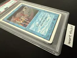 1993 Magic MTG Unlimited Time Walk (PSA 6) - Image 2