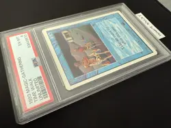 1993 Magic MTG Unlimited Time Walk (PSA 6) - Image 3
