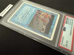 1993 Magic MTG Unlimited Time Walk (PSA 6) - Image 4