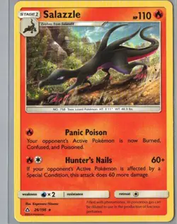 Salazzle 26/156 Rare Ultra Prism Pokemon Near Mint - Image 1
