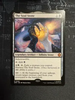 The Soul Stone Marvel's Spider-Man NM MTG Magic - Image 1