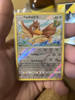 Pokemon TCG - Farfetch'd 127/181 - Team Up - Reverse Holo - Uncommon - Image 1
