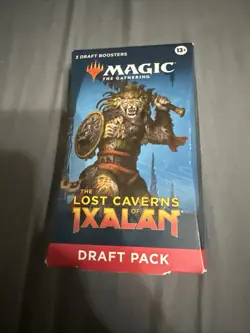 MTG The Lost Caverns of Ixalan Draft Pack Three Booster Packs Factory Sealed - Image 1