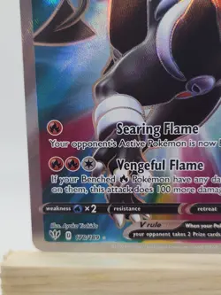 Pokemon Houndoom V 178/189 Ultra Rare Full Art Holo 210 HP English - Image 4